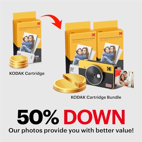 KODAK Mini Shot 2 Retro 4PASS 2-in-1 Camera