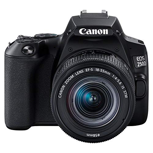 Canon EOS 250D Black Digital Camera + Lens