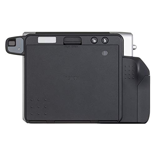 Instant film camera with large format & selfie lens