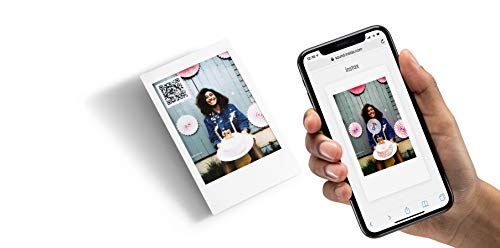 Bluetooth Instax Camera Printer, Stone White, LiPlay