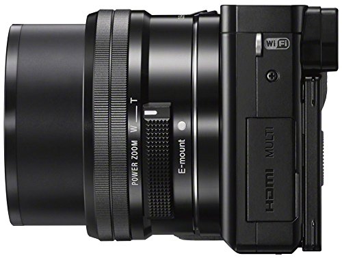 Sony A6000 Camera with SELP1650 Lens - Black