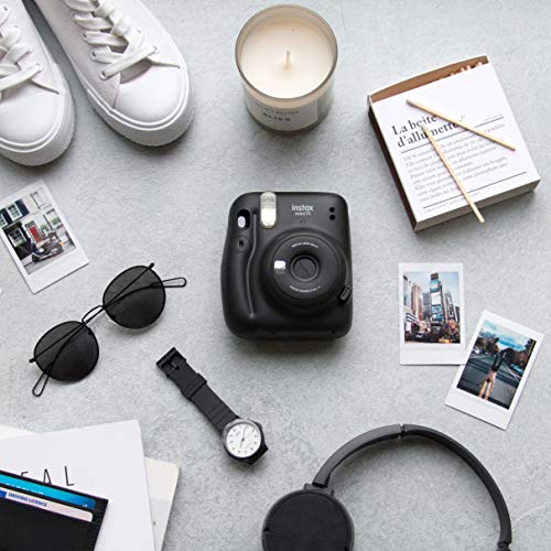instax mini 11 Instant Camera, Charcoal Gray