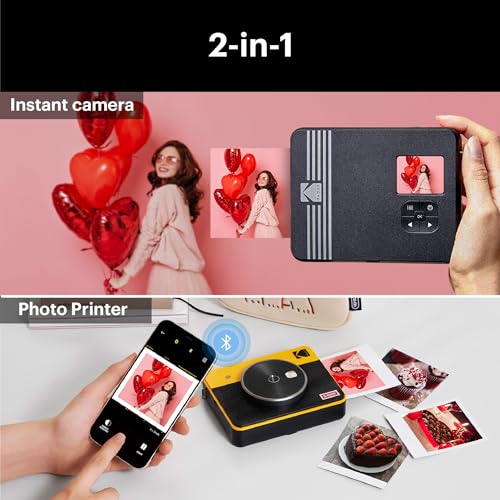 KODAK Mini Shot 3 Retro Camera and Printer Bundle