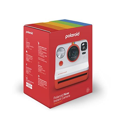 Polaroid Now Camera - Red