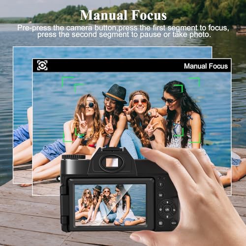 LAMA 4K Autofocus Vlogging Camera, 48MP Compact