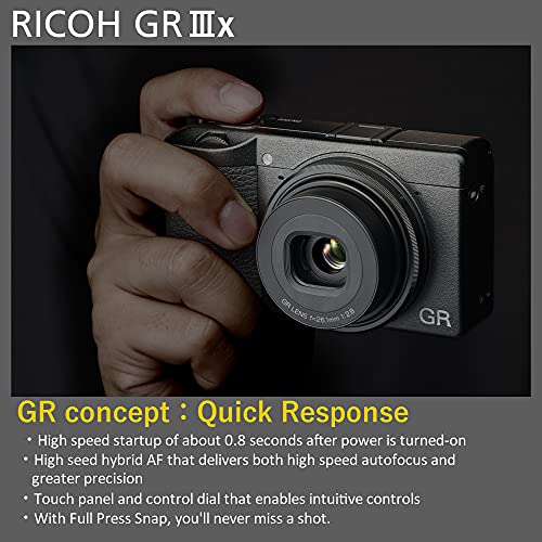Ricoh GR IIIx Digital Camera: Ultimate Snapshot Genius