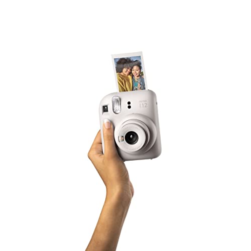 Fujifilm Instax Mini 12 Camera - Clay White
