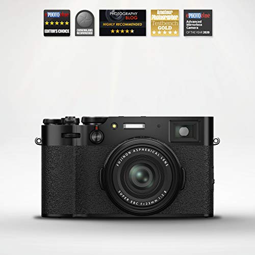 Fujifilm X100V Camera, Black