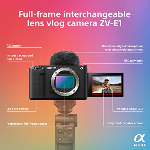 Sony ZV-E1 | Compact and Lightweight Vlog Camera