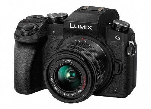 Panasonic LUMIX DMC-G7KEB-K Camera with Lens - Black