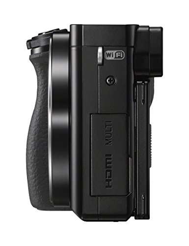 Sony A6000 Camera with SELP1650 Lens - Black