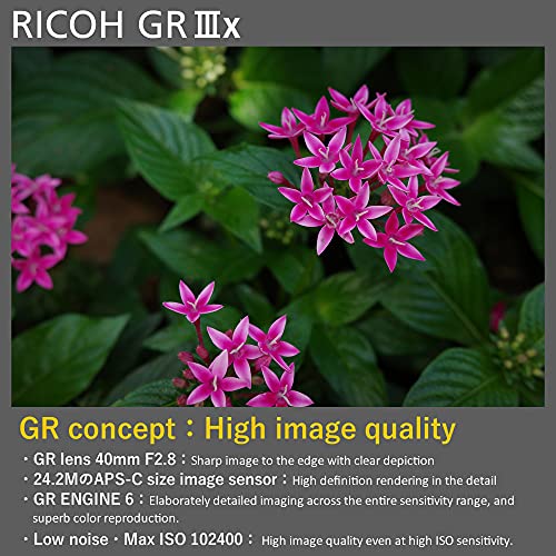 Ricoh GR IIIx Digital Camera: Ultimate Snapshot Genius