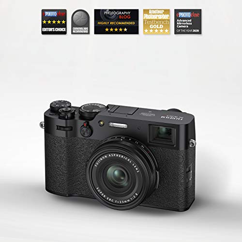 Fujifilm X100V Camera, Black