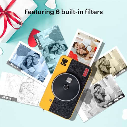 KODAK Mini Shot 2 Retro 4PASS 2-in-1 Camera