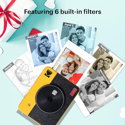KODAK Mini Shot 3 Retro Camera and Printer Bundle