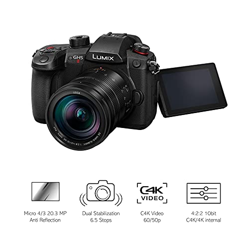 Panasonic GH5M2 Mirrorless Camera with 12-60mm Lens