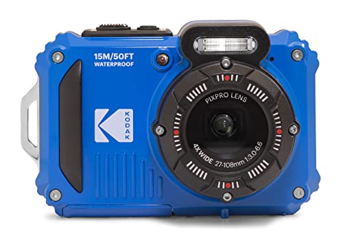 Kodak WPZ2 16MP Waterproof Compact Camera - Blue