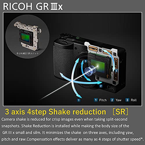 Ricoh GR IIIx Digital Camera: Ultimate Snapshot Genius