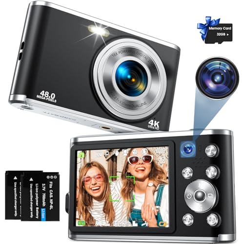 4K Autofocus Dual Camera Vlogging Compact Teen Beginner