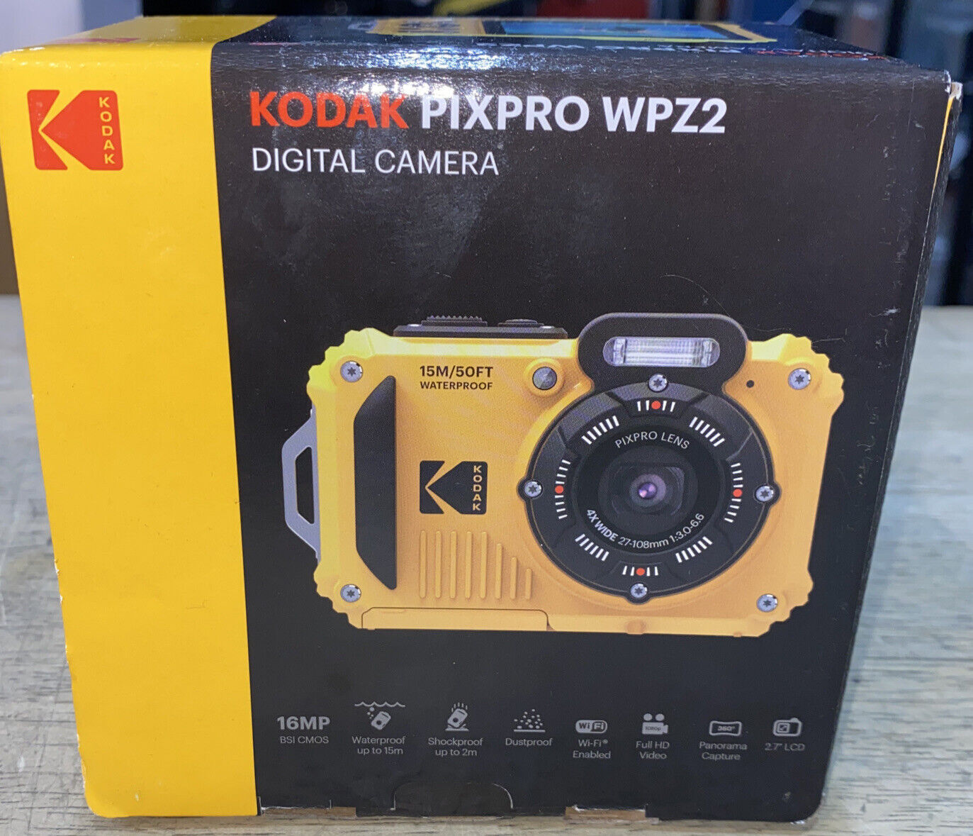Kodak Rugged Camera | 16MP | 4x Zoom