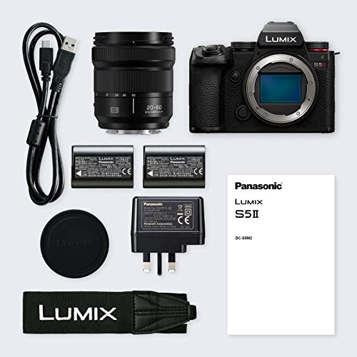 Panasonic LUMIX S5II Camera Kit with 4K 60p
