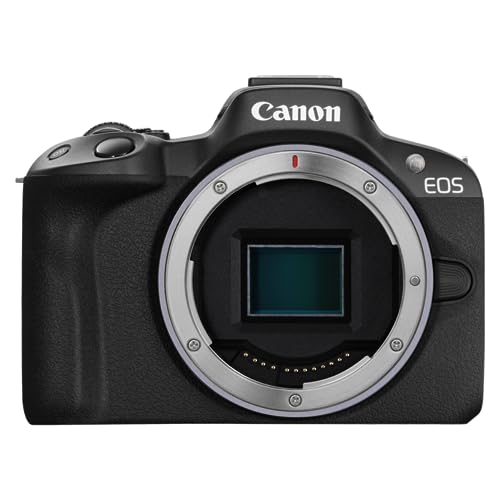 Canon EOS R50 Mirrorless Camera + RF-S 18-45mm Lens