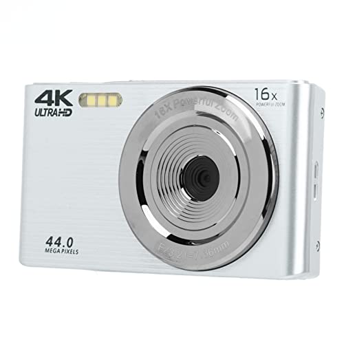 Travel Photography Camera - 16X Zoom, 4K 44MP