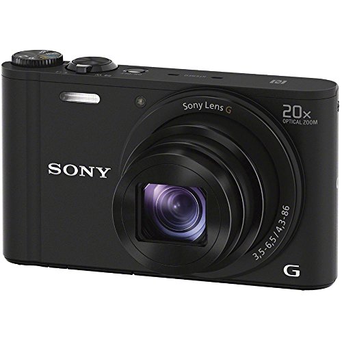 Sony DSC-WX350 Digital Camera, Black