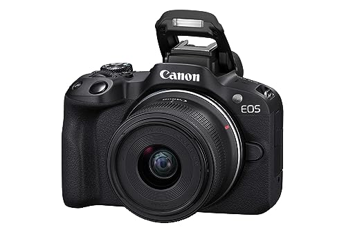 Canon EOS R50 Mirrorless Camera + RF-S 18-45mm Lens