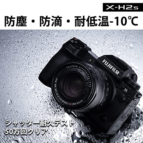Fujifilm X-H2S Mirrorless Camera - Black