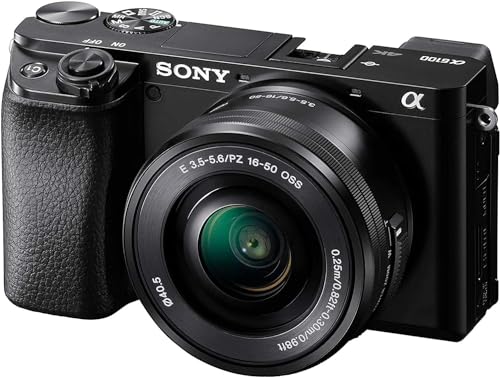 Sony Alpha 6100 | Mirrorless Camera + 16-50mm Lens