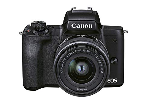 Canon EOS M50 Mark II + EF-M 15-45mm Kit - Powerful mirrorless content creator camera