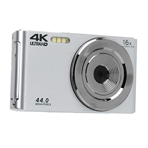 44MP 4K HD Camera, 16X Zoom - For Photography