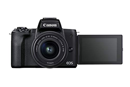 Canon EOS M50 Mark II + EF-M 15-45mm Kit - Powerful mirrorless content creator camera