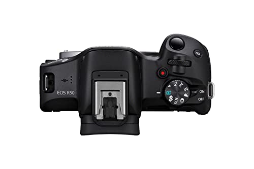 Canon EOS R50 Mirrorless Camera | 24.2MP | 15fps | 4K