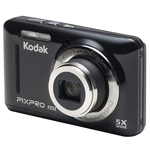 KODAK FZ53 Digital Camera - Black 16MP 5xZoom