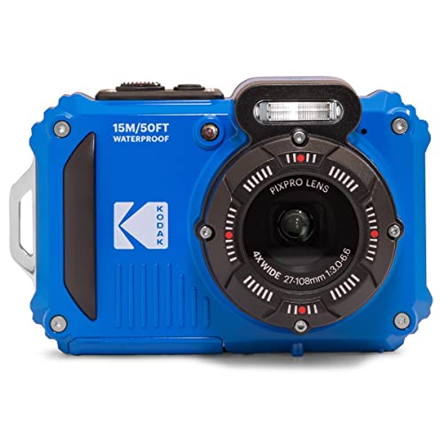 Kodak WPZ2 16MP Waterproof Compact Camera - Blue