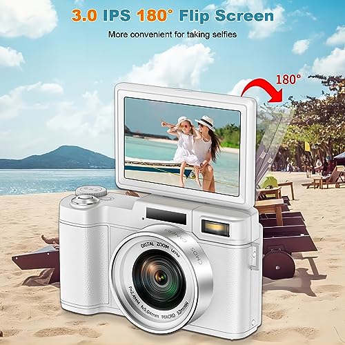 4K 48MP Vlogging Camera with Macro Function