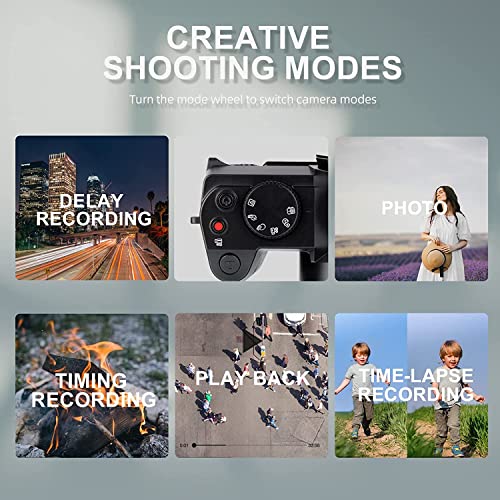 Mo 4K Vlogging Camera with 180° Flip Screen