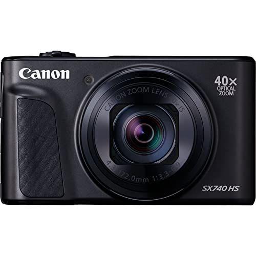 Canon SX740 HS PowerShot Camera - Black