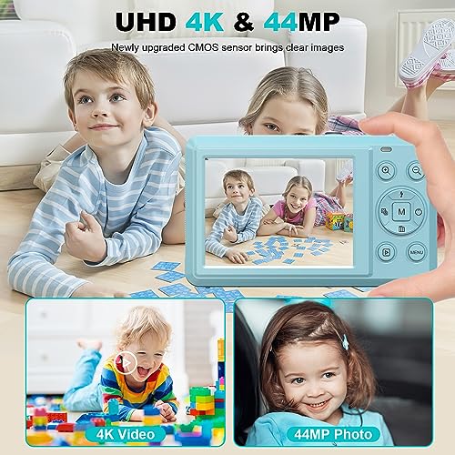 44MP Digital Camera with 4k Video & Autofocus