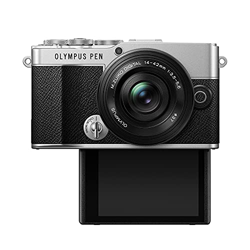 Olympus PEN E-P7 Camera Kit, 20 MP Sensor, HD LCD