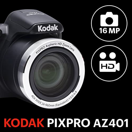 Kodak PIXPRO Astro Zoom AZ401-BK 16MP Camera