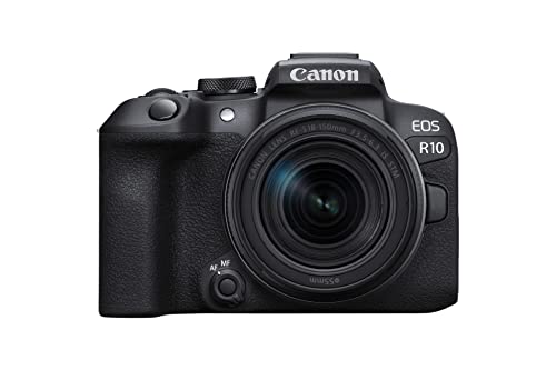 Canon EOS R10 + RF-S 18-150mm Mirrorless Camera Bundle