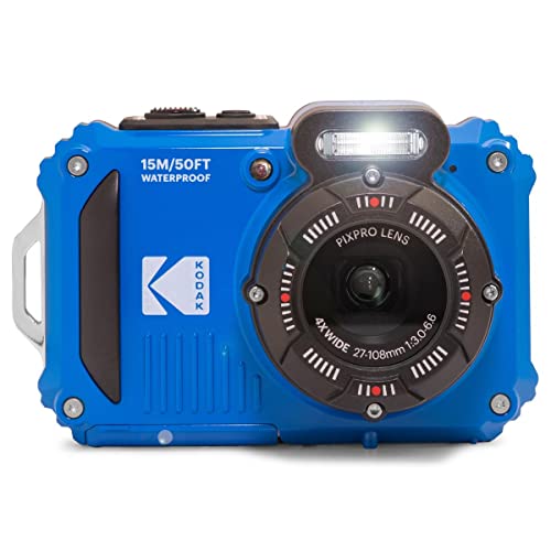 Kodak WPZ2 16MP Waterproof Compact Camera - Blue