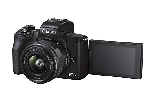 Canon EOS M50 Mark II + EF-M 15-45mm Kit - Powerful mirrorless content creator camera