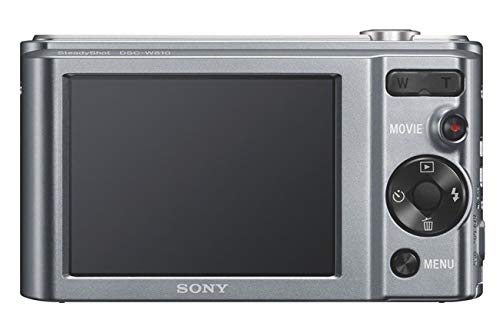Sony DSC-W810 Silver Camera: 20.1MP, 6x Zoom