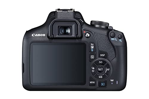 Canon EOS 2000D + EF-S 18-55mm III Lens - All-in-One DSLR