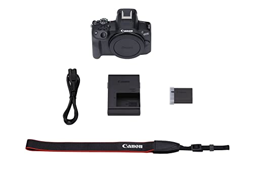 Canon EOS R50 Mirrorless Camera | 24.2MP | 15fps | 4K