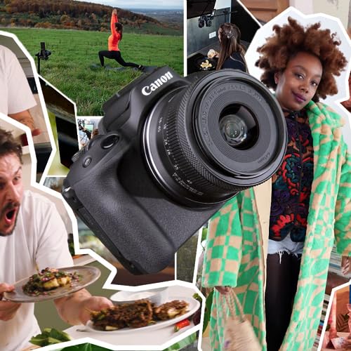 Canon EOS R50 Mirrorless Camera + RF-S 18-45mm Lens